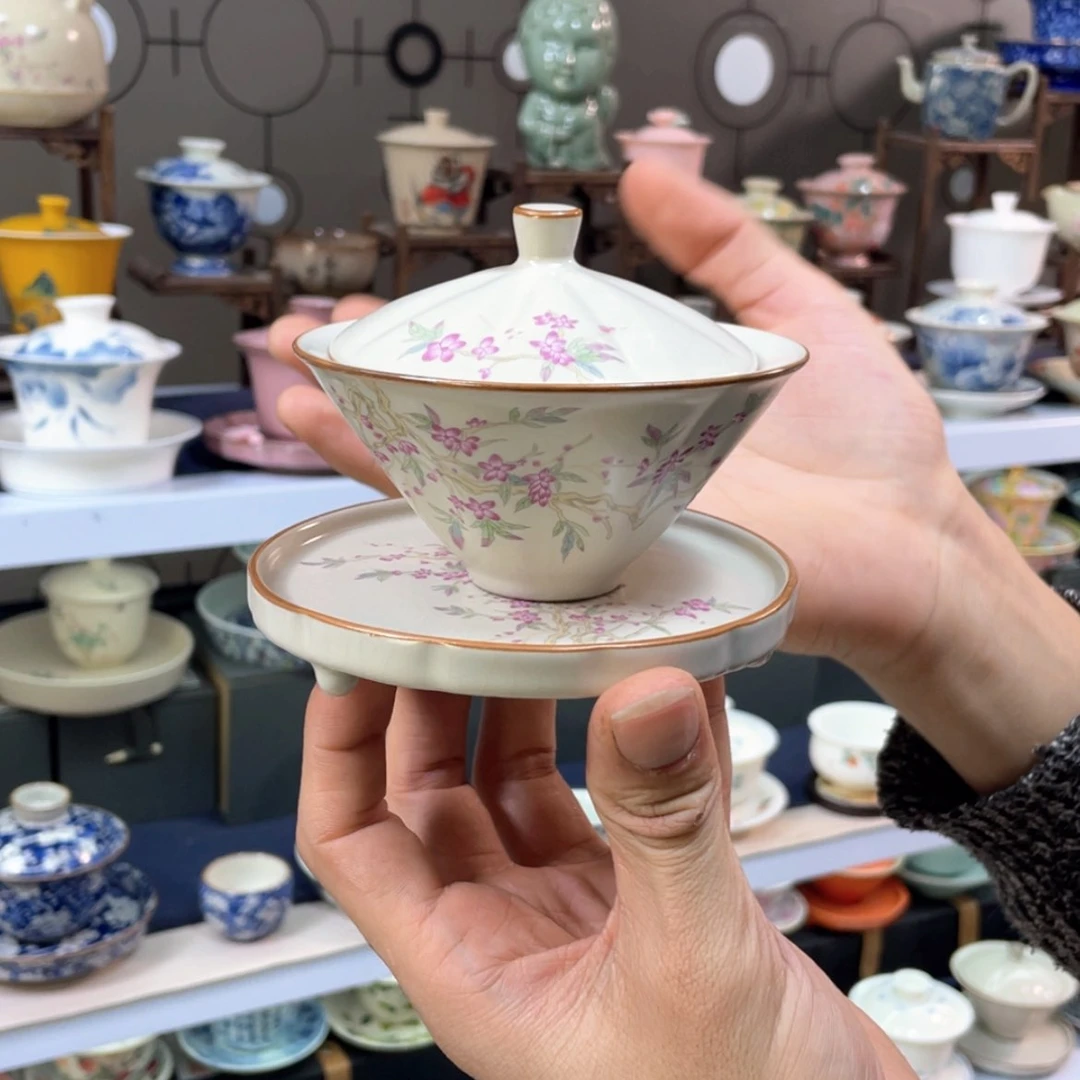 【闪购商品】陶瓷盖碗