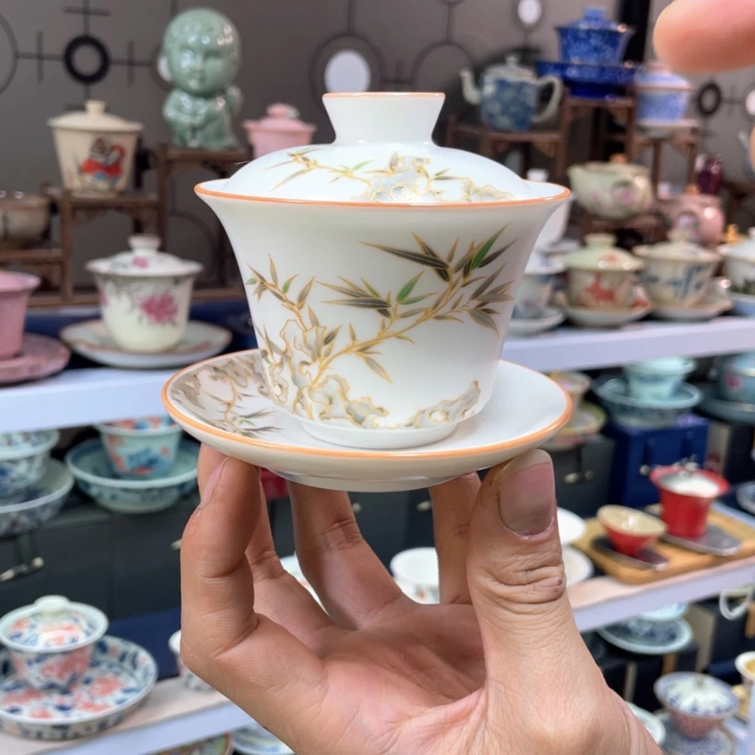 【闪购商品】陶瓷盖碗