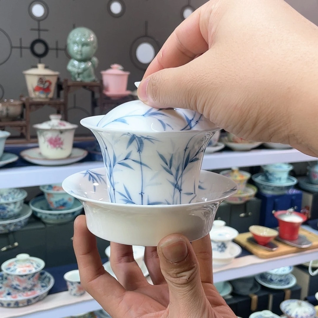 【闪购商品】陶瓷盖碗