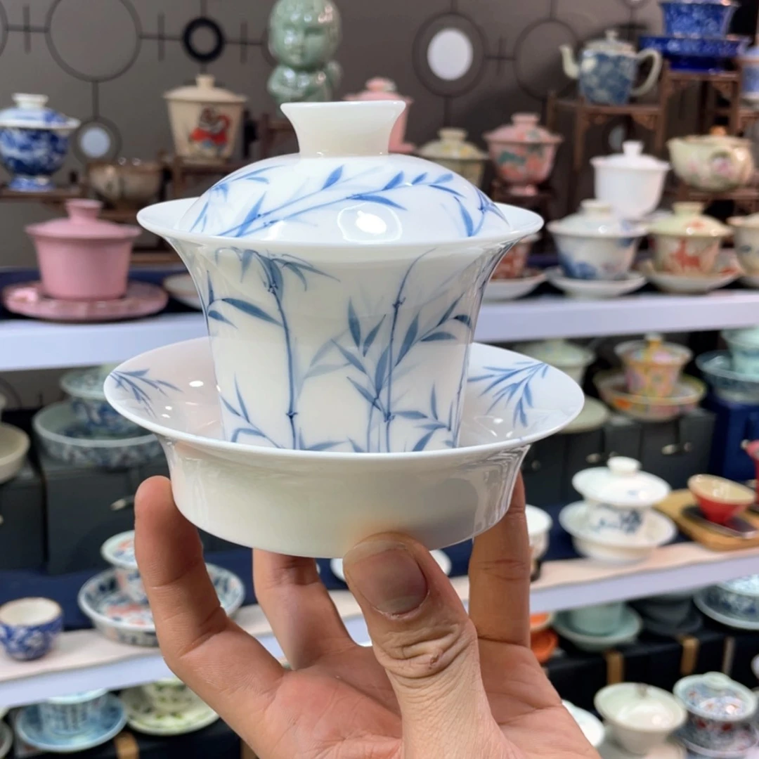 【闪购商品】陶瓷盖碗