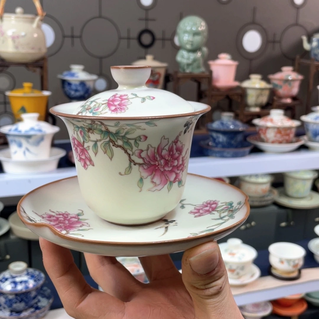 【闪购商品】陶瓷盖碗