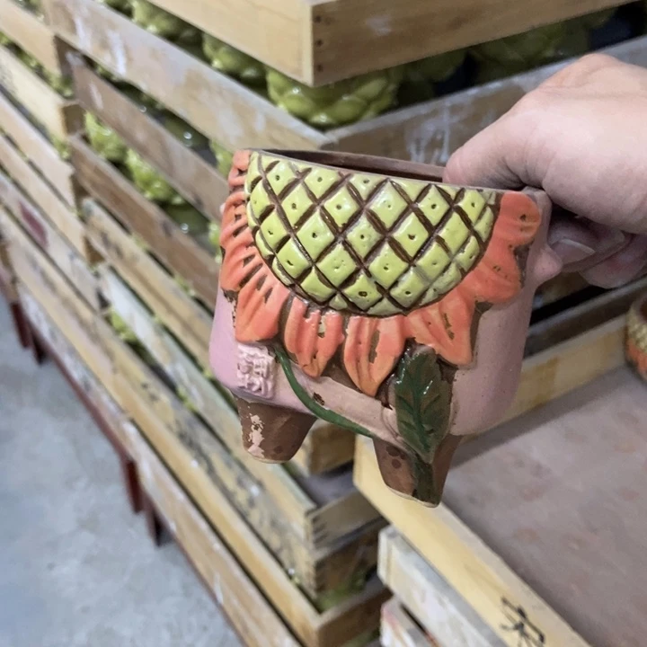 陶瓷20CM以下10*9*9粉