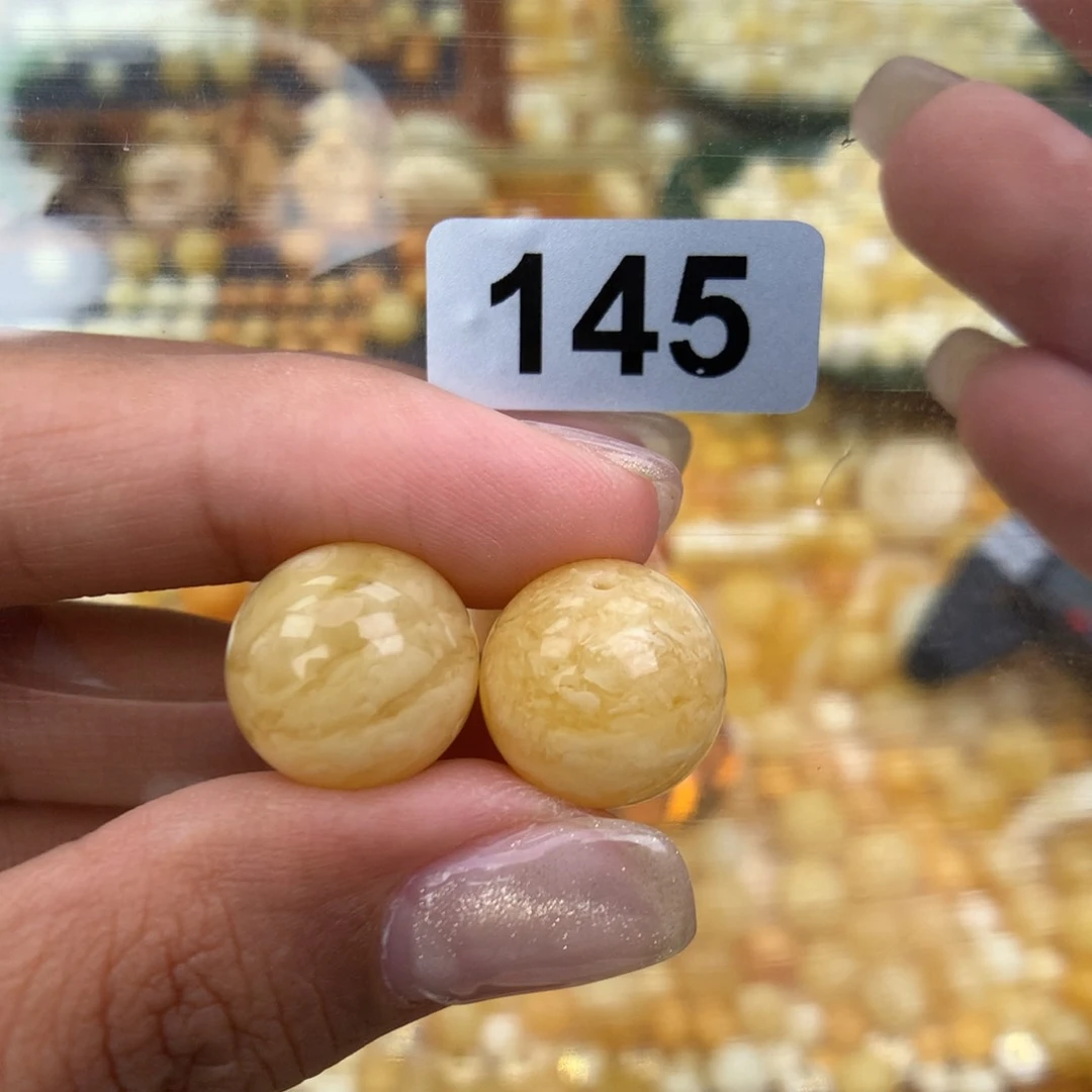 琥珀珠宝奇石未镶嵌潇*哥14.1mm