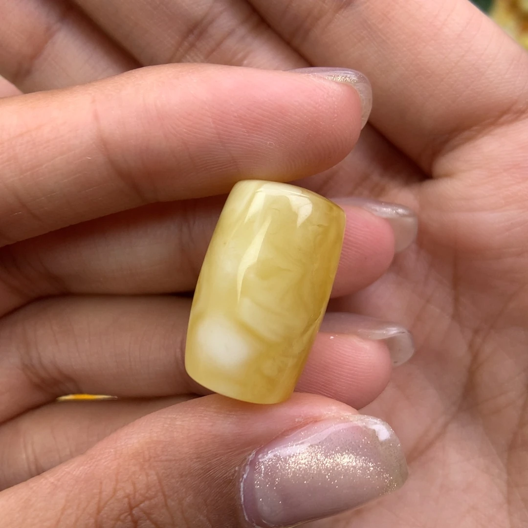 琥珀珠宝奇石未镶嵌13.8mm