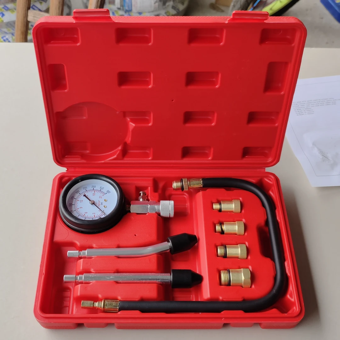 摩托车气缸压力测试表缸压表