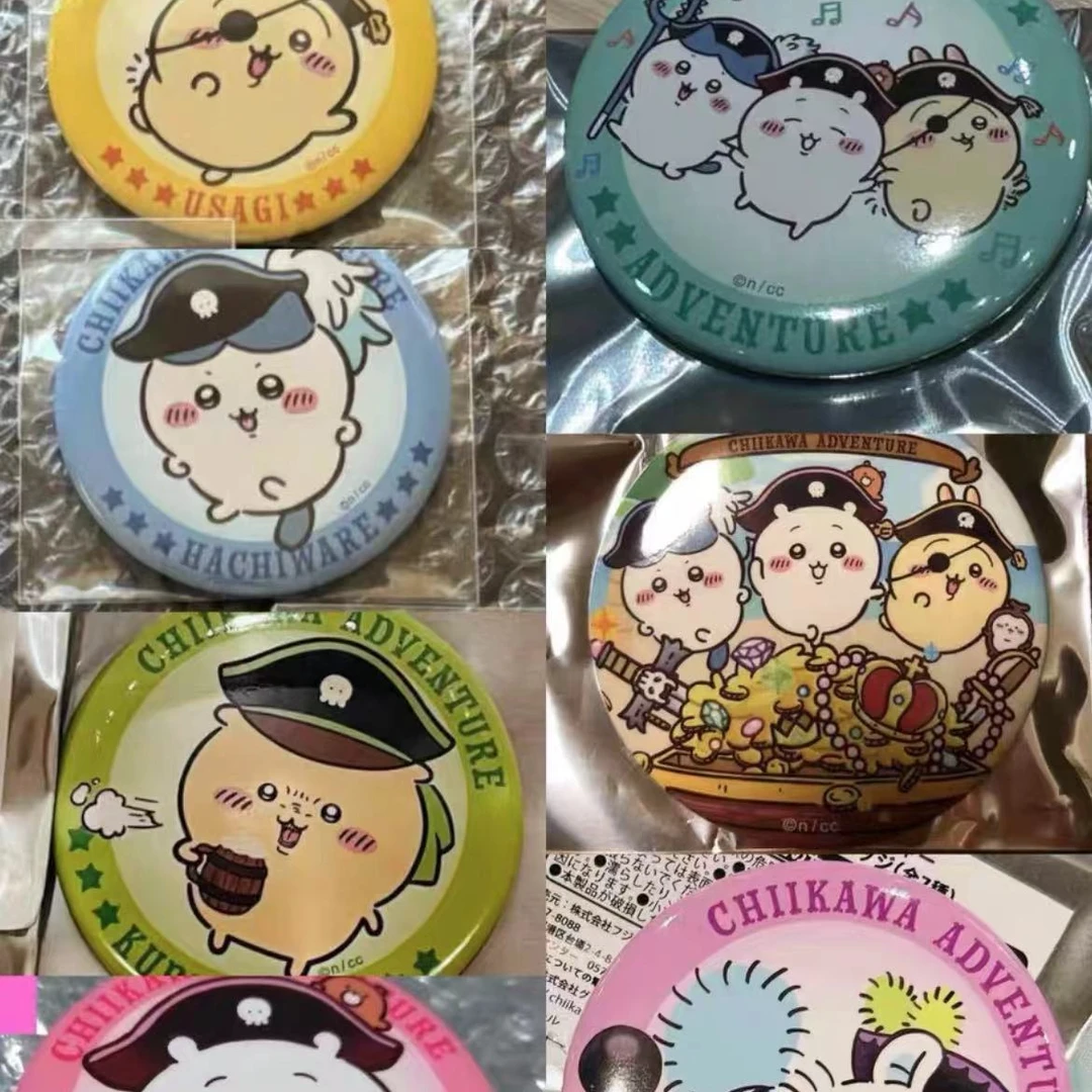 chiikawa日谷海盗吧唧名场面徽章