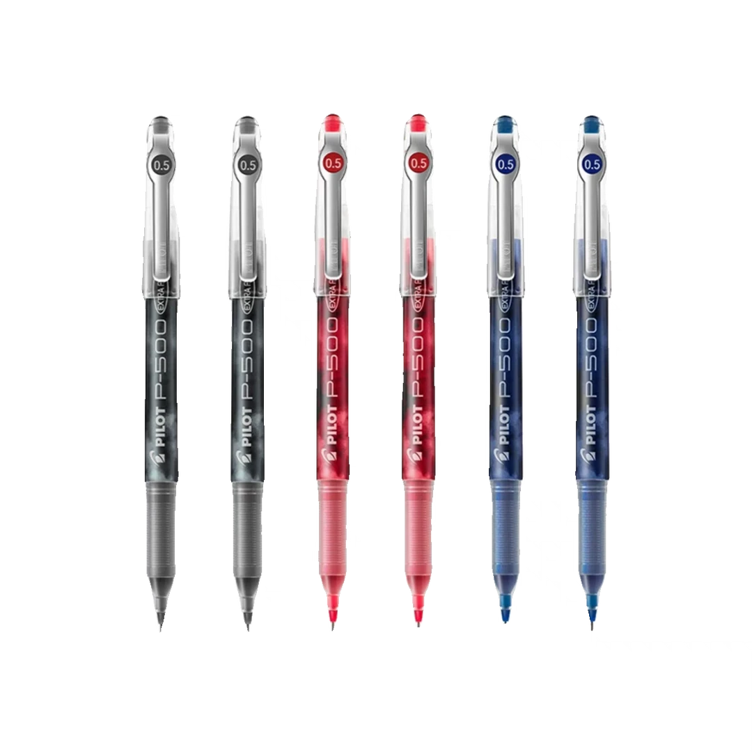 包邮 pilot日本百乐中性笔BL-P50 P500/针管考试水笔签字笔0.5mm