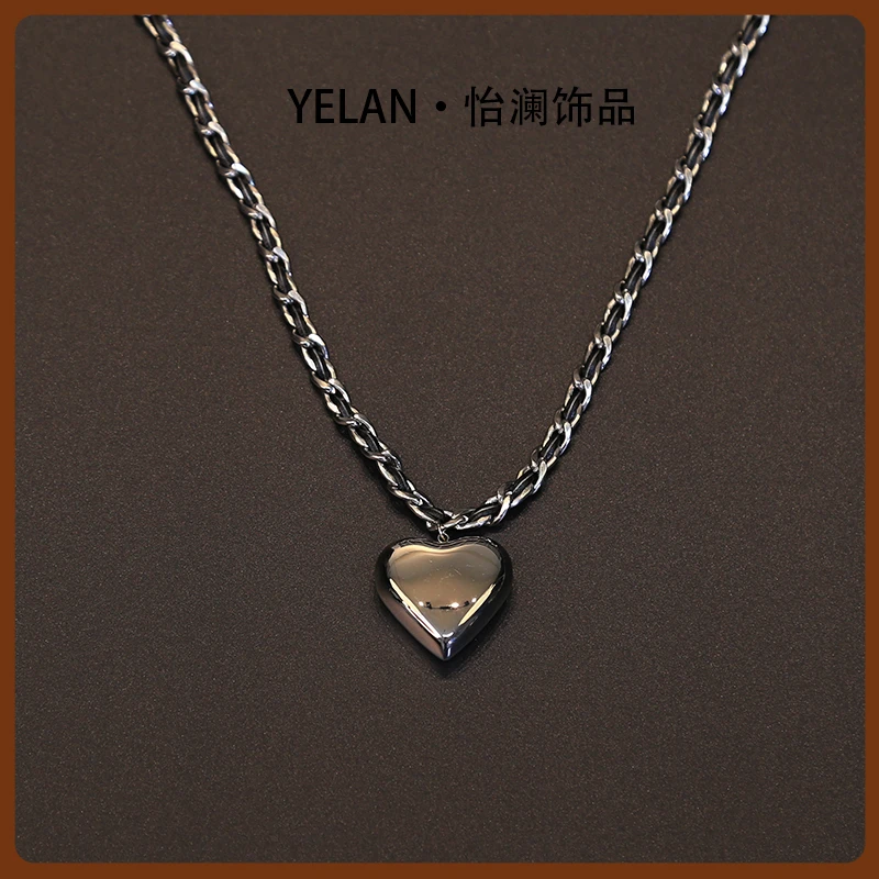 钛钢项链 【YILEN 怡澜】钛钢项链 钛钢项链 设计师款项链8669