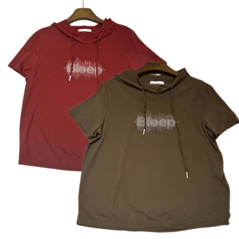 锦弘相依63559 高品质面料大码女装夏季T恤