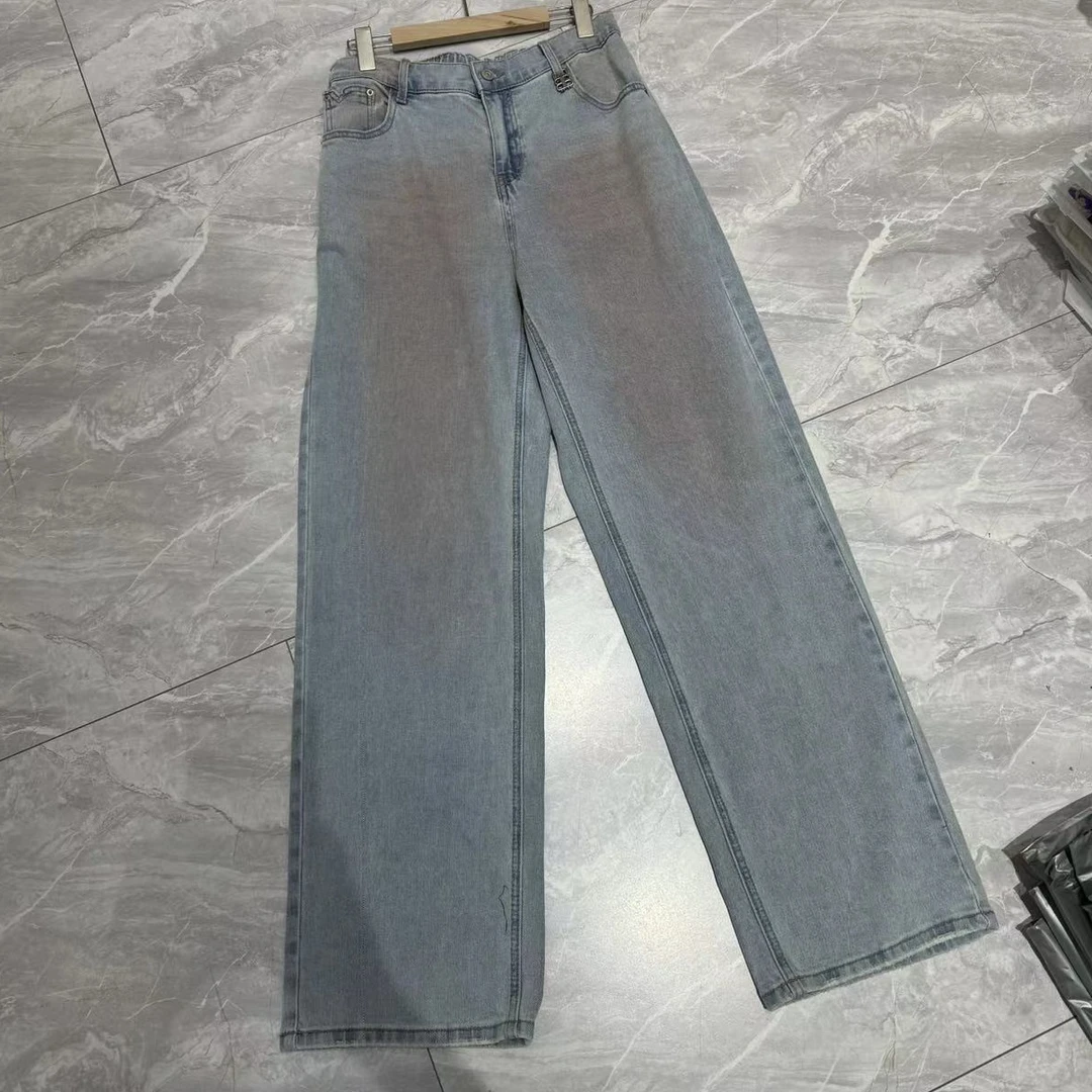 蜕变日记21167 高品质面料大码女装秋款牛仔裤