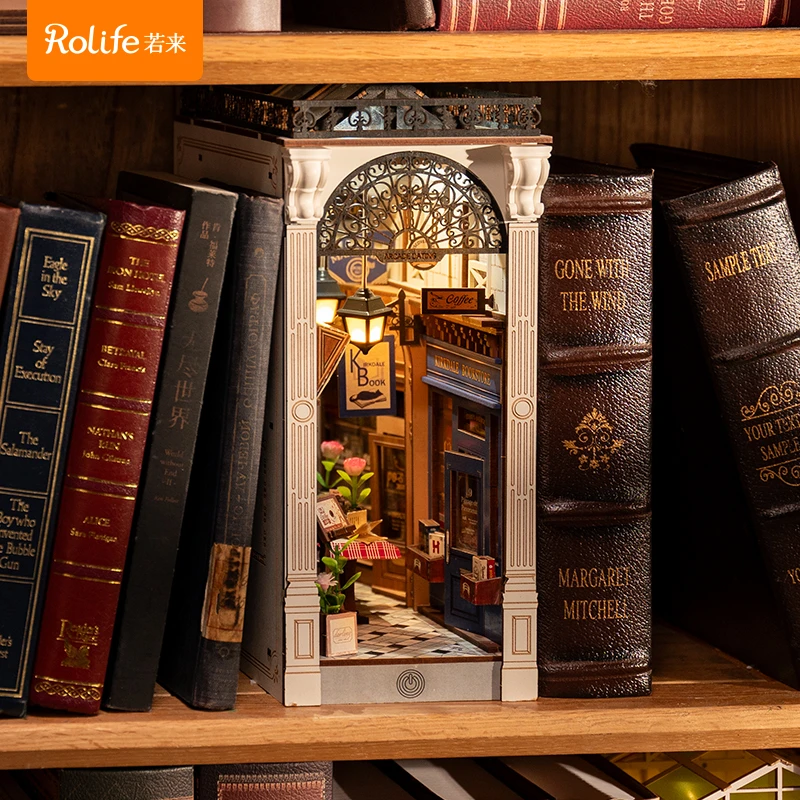 【拱廊之约】若来rolife新款木质DIY书立摆件送礼氛围感送礼摆放