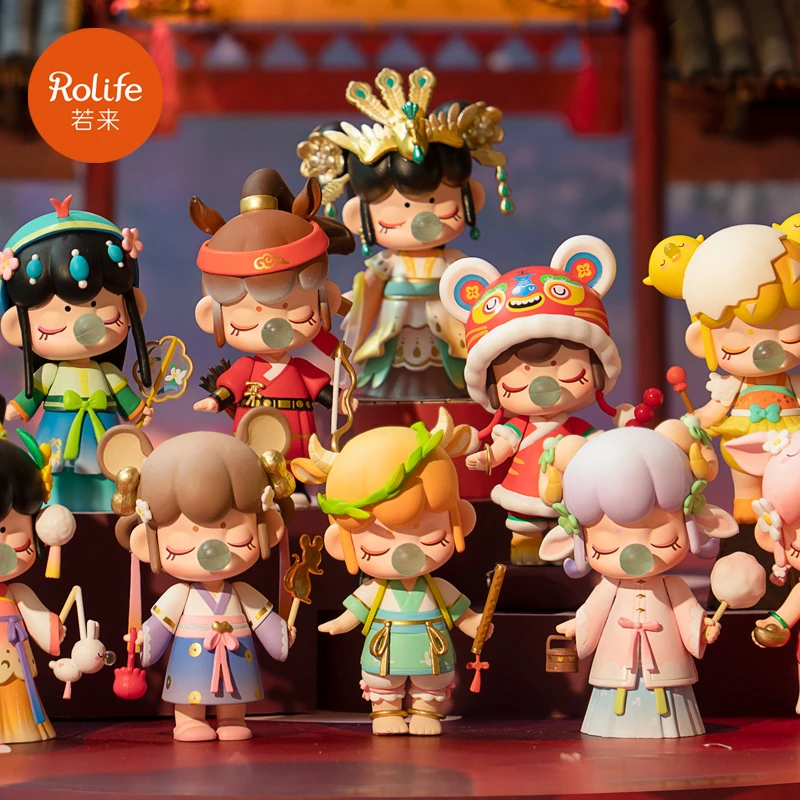 【Nanci十二生肖】若来囡茜盲盒手办古风潮玩摆件送女生创意礼物