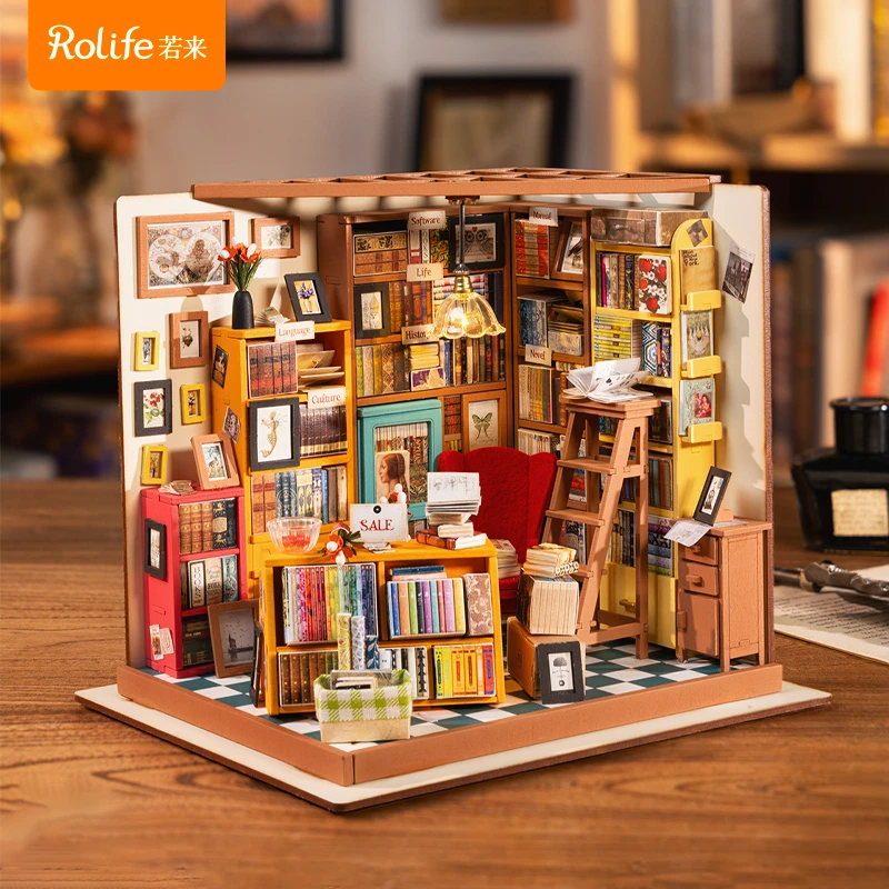 【山姆书店升级版】若来木质diy艺术屋系列经典手工拼装摆件礼物