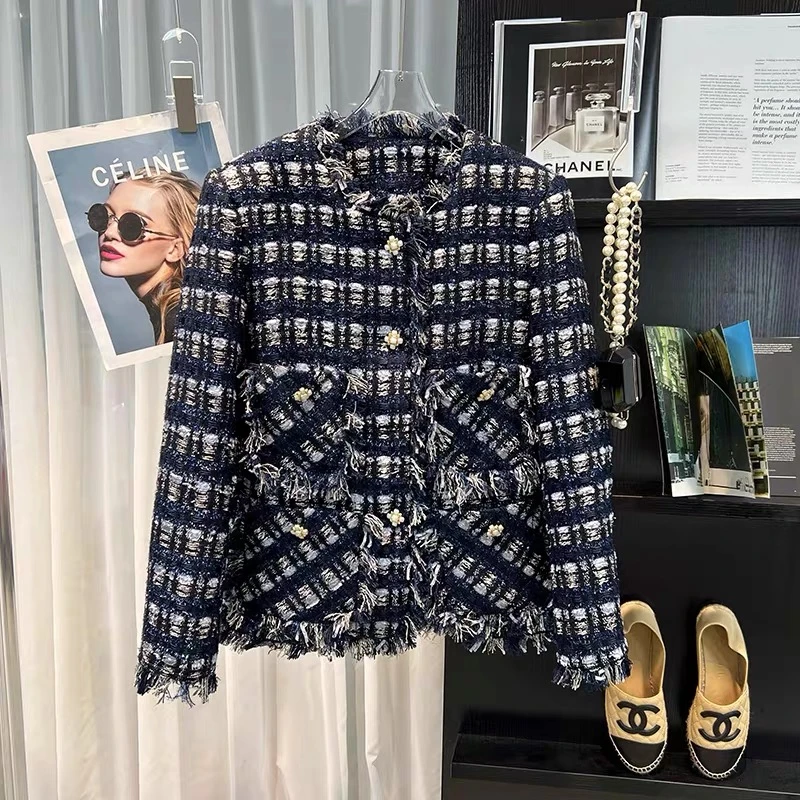 【独设】时尚名媛高端气质设计感小香风外套250339