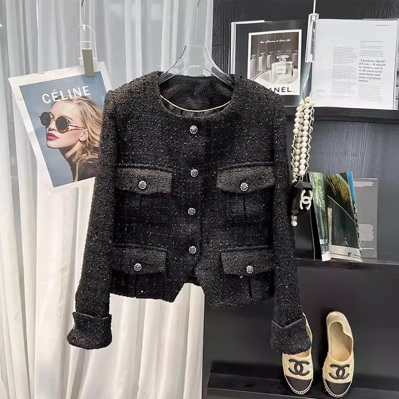 【独设】百搭小香风外套洋气高档气质女装春秋女2308229