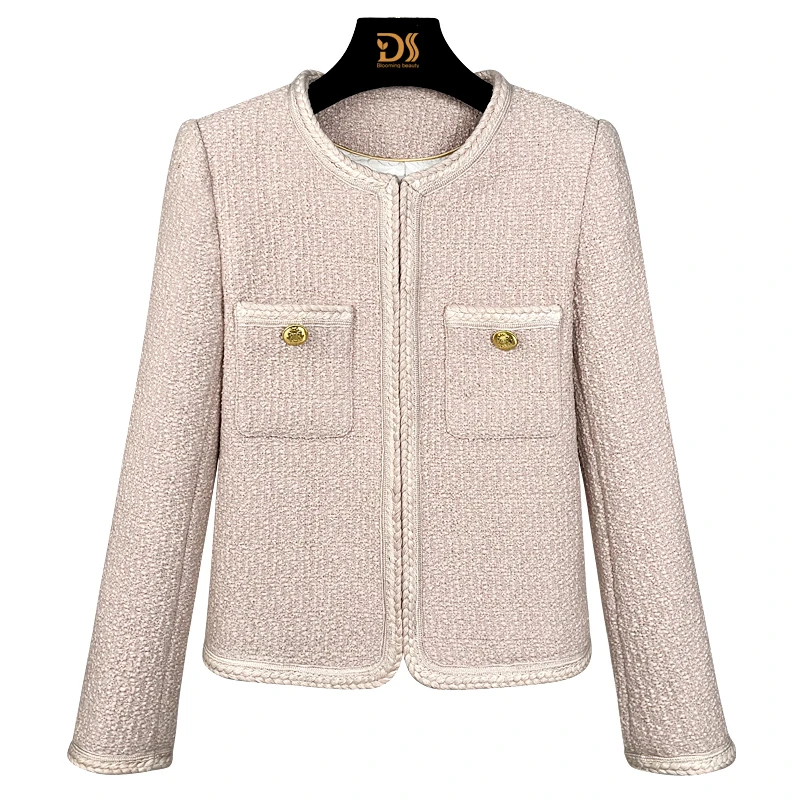 (独设）2025秋季新款时尚名媛高端气质设计感小香风外套250168