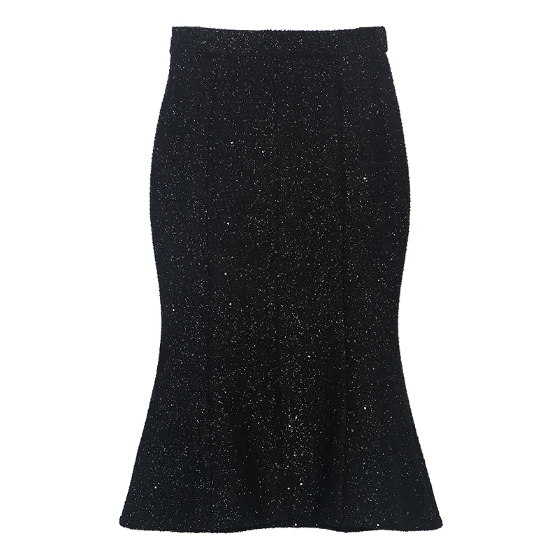 【独设甄选28531】小香风半身裙百搭鱼尾显高显瘦裙