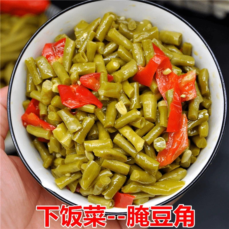 湖南酸豆角手工采摘老坛腌制豇豆咸香美味酸爽下饭开胃嘎嘣脆包邮