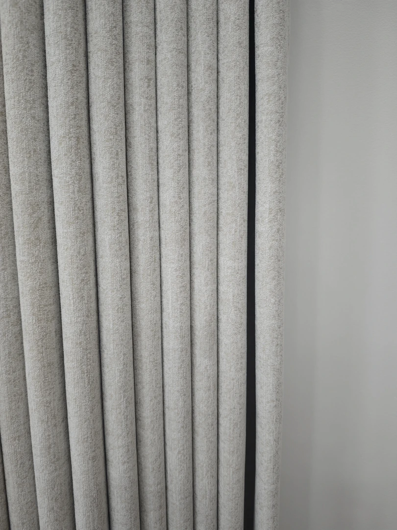 {太空漫步-素}2024新款原品质色织提花雪尼尔遮光定制窗帘