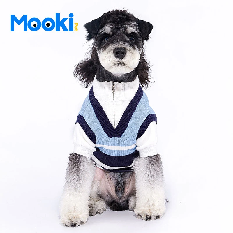 mookipet狗狗衣服秋冬新款中小型犬泰迪比熊猫咪宠物毛衣冬季保暖