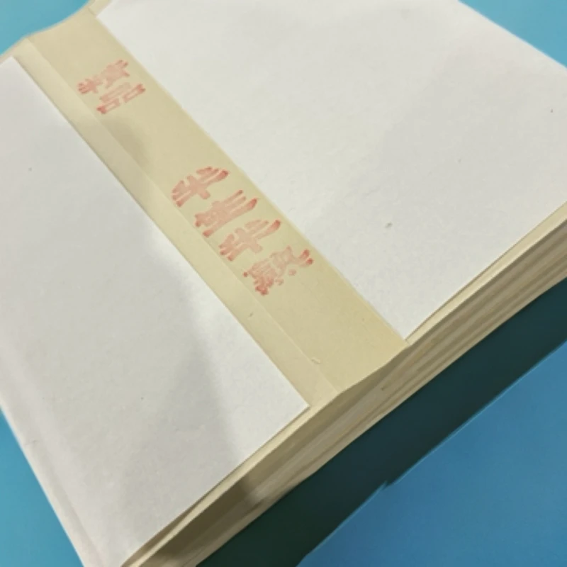 【拍一刀发二刀】四尺对开34x138仿古色精品半生熟加厚书法作品纸