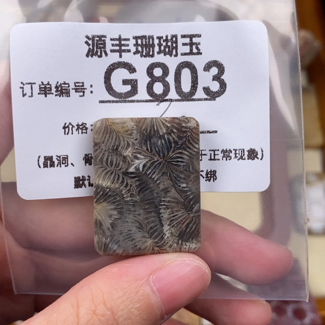 硅化玉颈饰未镶嵌?***?