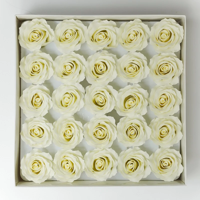 【绿萝】曼塔玫瑰香皂花手工diy花束带清新香味 鲜花花束永生花