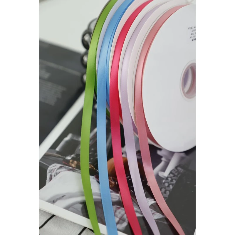 【绿萝厂家补贴】1.0CM 单色涤纶丝带鲜花包装饰带花店花艺资材