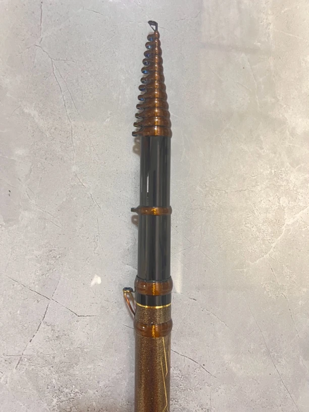 手工改制超薄导环谷麦逗钓竿19调超轻7米三定位远抛路滑竿前打竿