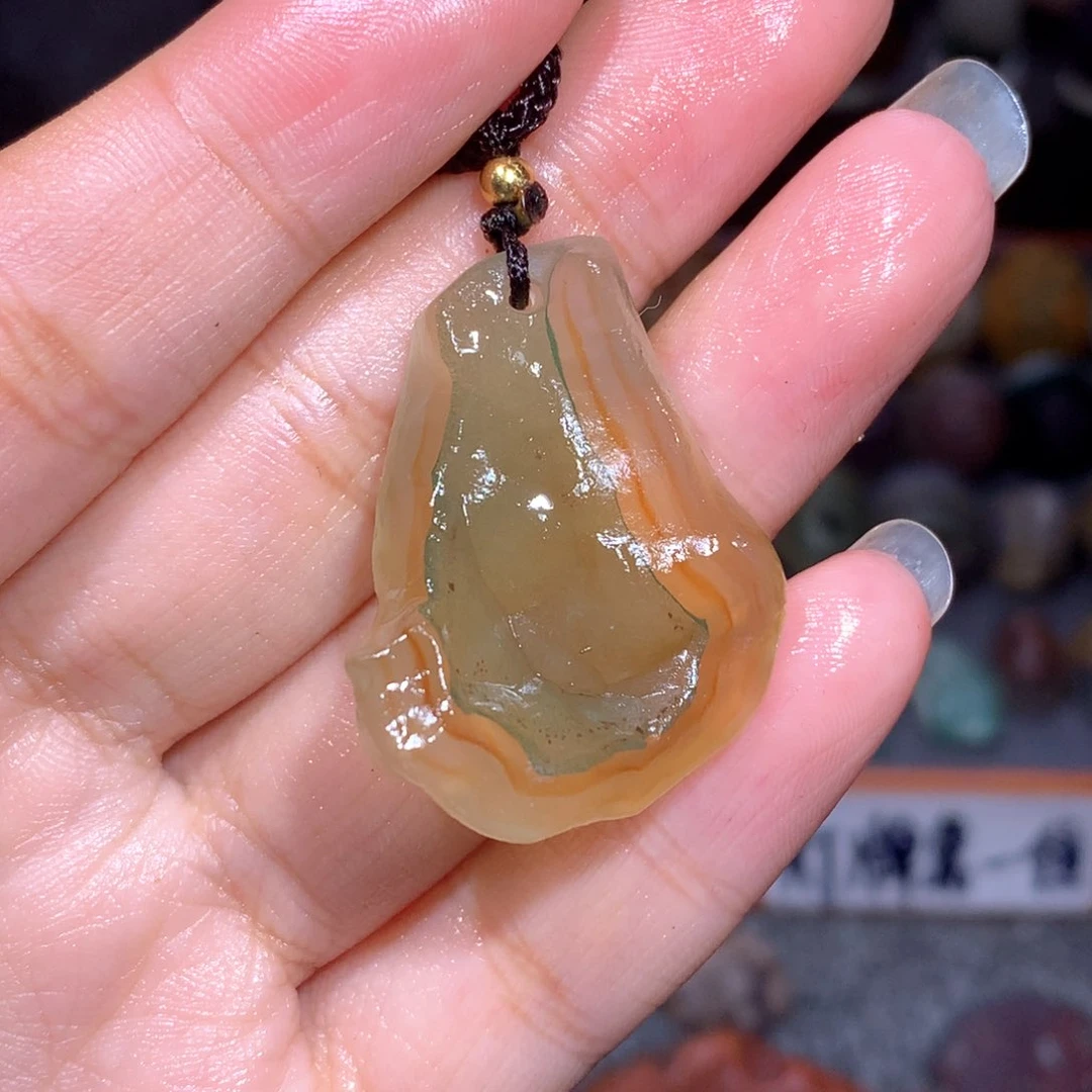 玛瑙/玉髓珠宝半成品未镶嵌玉*