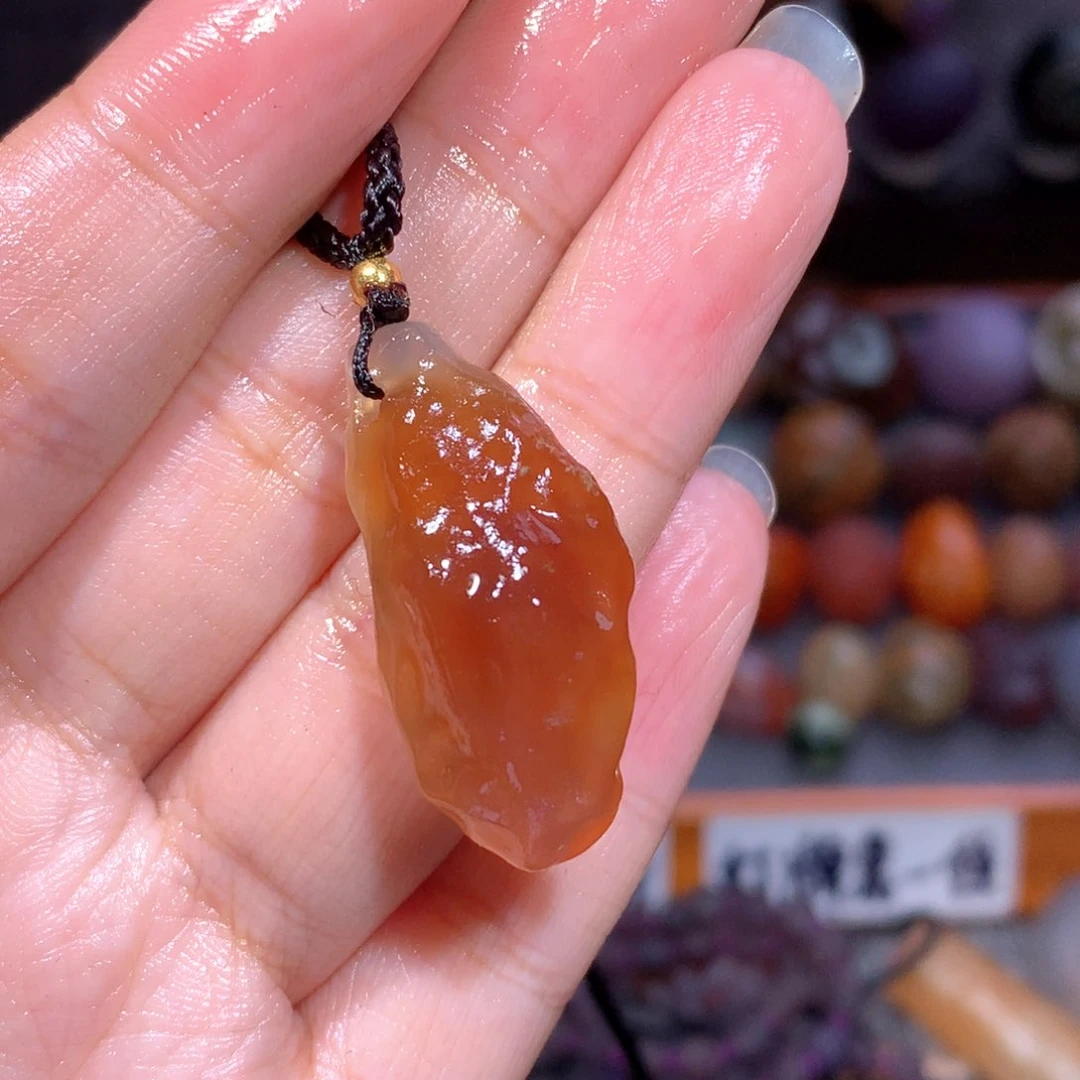 玛瑙/玉髓颈饰合金兰*儿