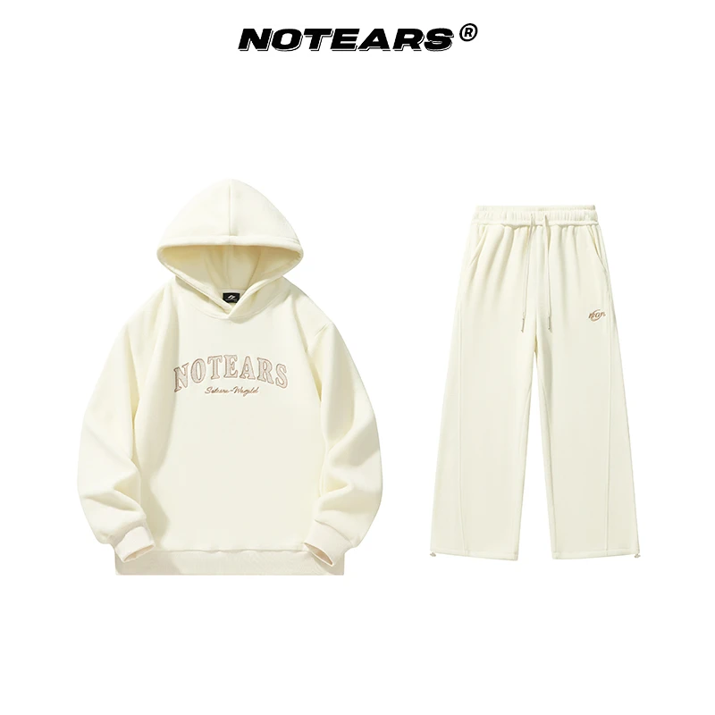 NOTEARS/没有眼泪 休闲百搭卫衣套装情侣同款TZ25
