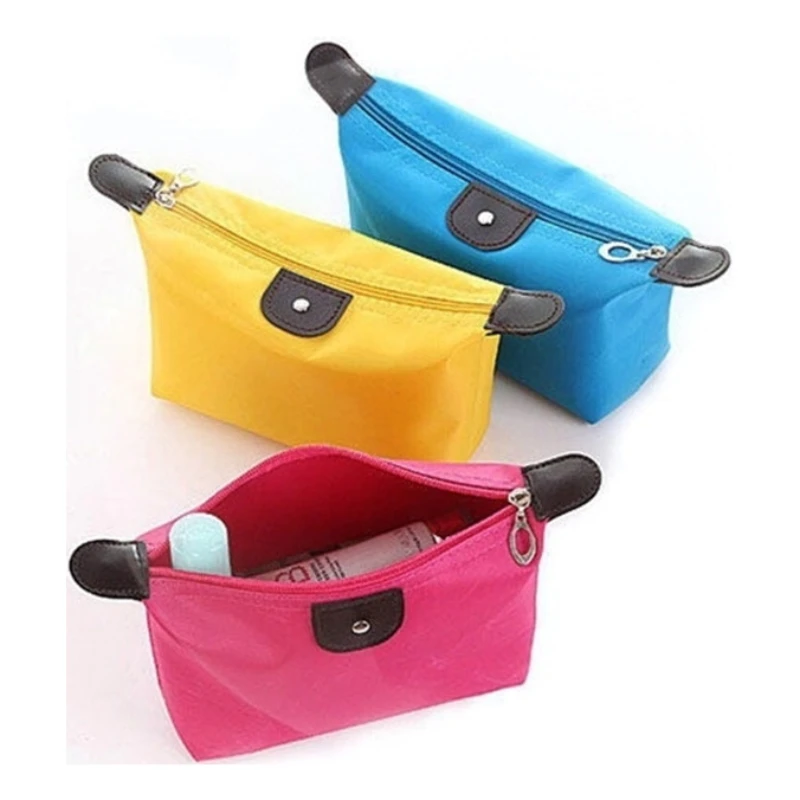 2元福利化妆收纳包简约化妆包随身便携小号大容量口红洗漱收纳袋