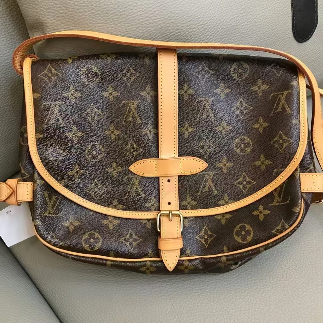 95新 LouisVuitton/路易威登 外场/老花双子星斜挎包