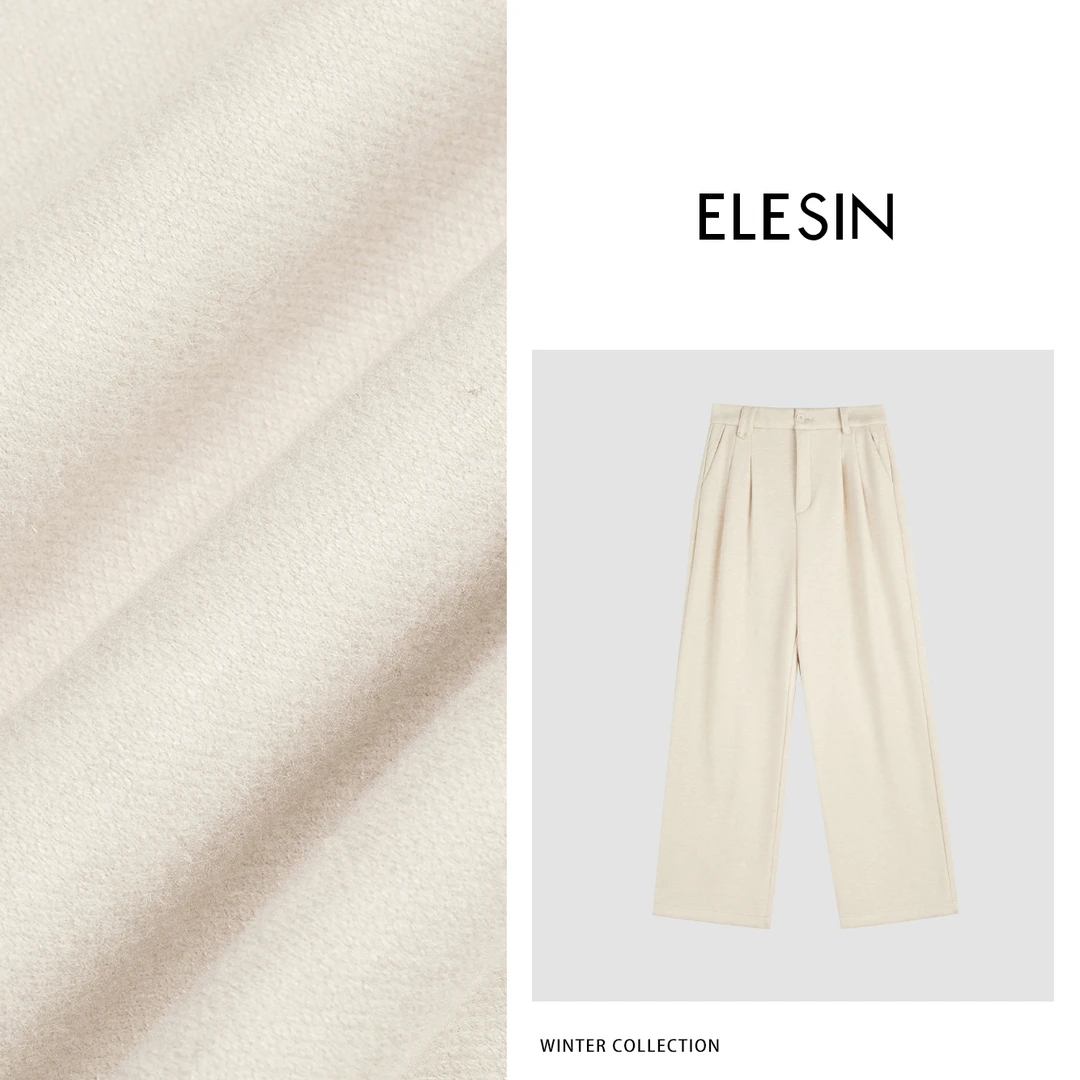 rose【狂野姿态】“100%土耳其长绒棉”百搭慵懒垂感长裤CK0111