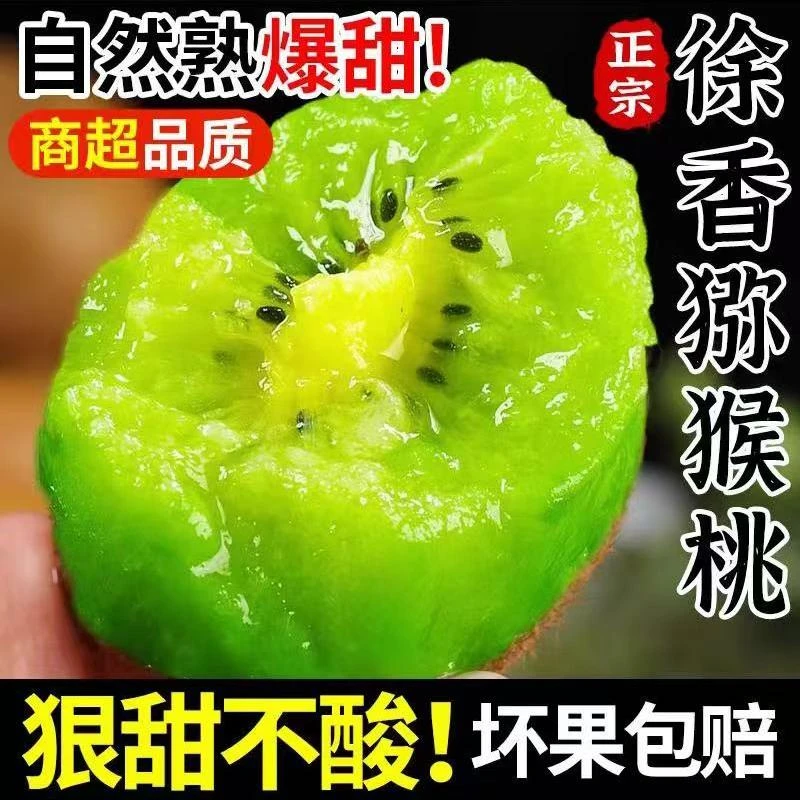 【建议催熟食用】【到手30枚】徐香猕猴桃60-80g产地直发坏果包赔