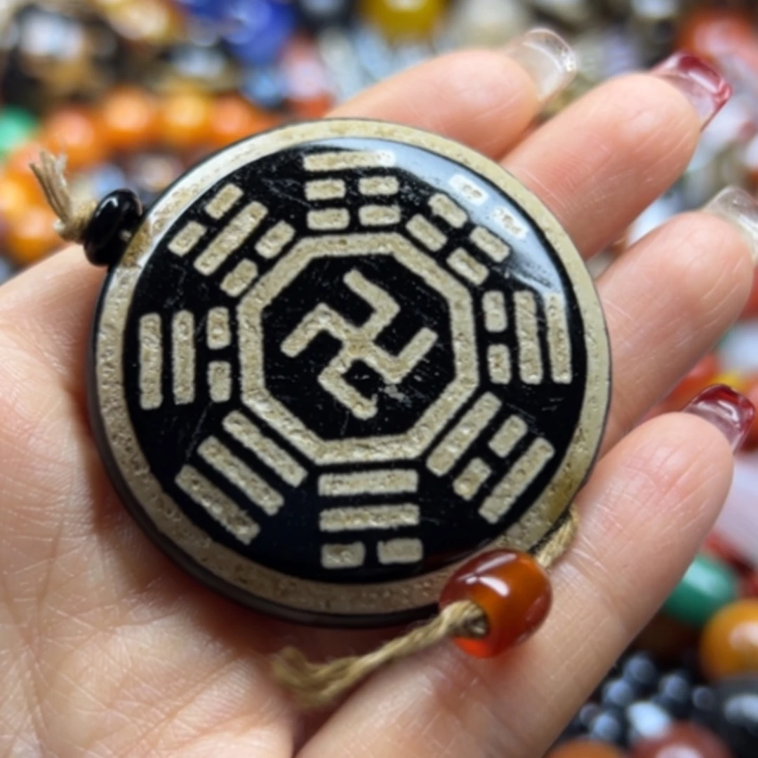 【闪购商品】玛瑙/玉髓颈饰未镶嵌灰*