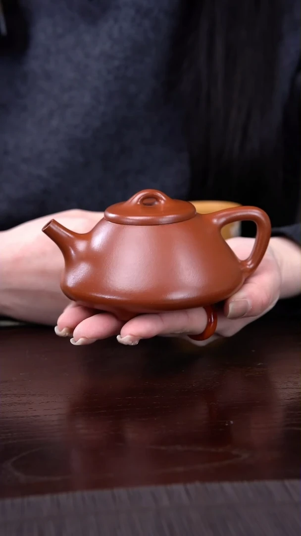 【闪购商品】紫砂12子冶石瓢生砂朱泥