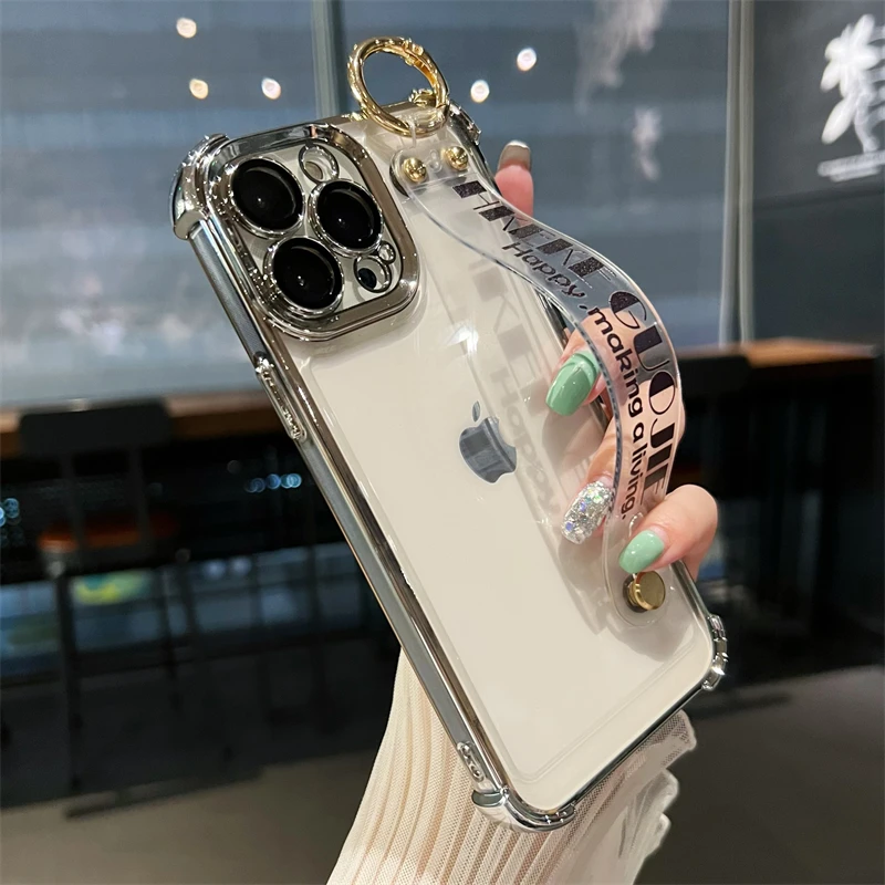 guyo适用苹果16Promax手机壳镜头膜15Promax腕带14斜挎绳13气囊12