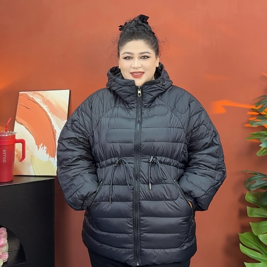 AHLIMA 大码女装2024推荐款女款时尚休闲保暖秋冬百搭加厚