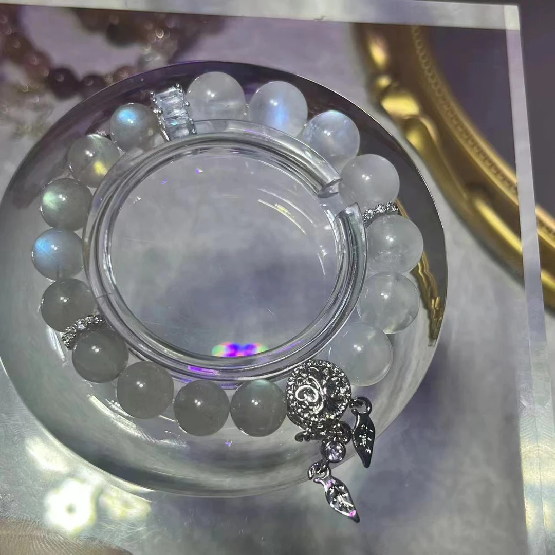 合金亚克力手链 亮彩捕梦水水手链