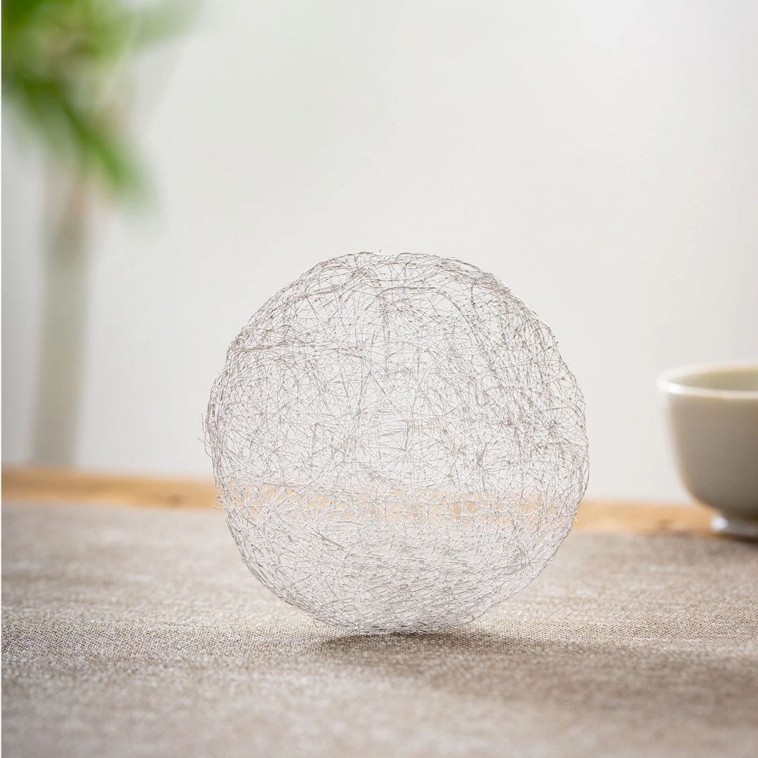 蜂鸟工坊 文创系列 创意丝瓜烙杯垫隔热垫（大号）WCYP243