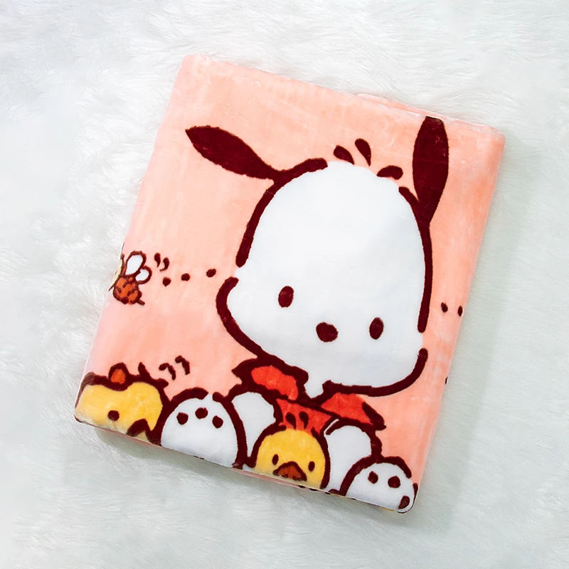 超萌可爱纯棉婴儿秋冬装男女宝柔软亲肤柔软猫咪云毯被子