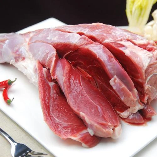 河南固始农村放羊笨山羊 活羊现宰 不打水的新鲜羊肉（一物一拍）