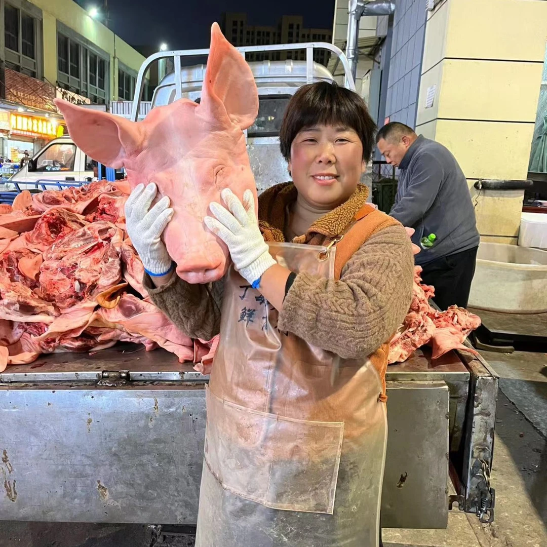 北京新鲜猪头肉猪头半劈开猪头肉带骨