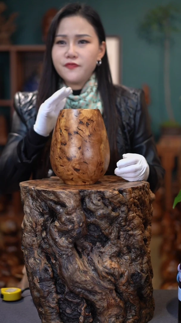 【闪购商品】枣木雷击枣木鸡心罐