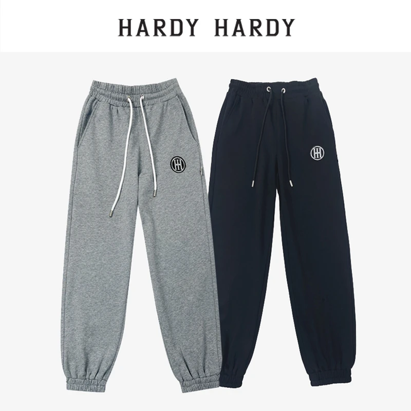 HARDY HARDY2023春季宽松潮牌百搭休闲运动卫裤男女同款长裤子