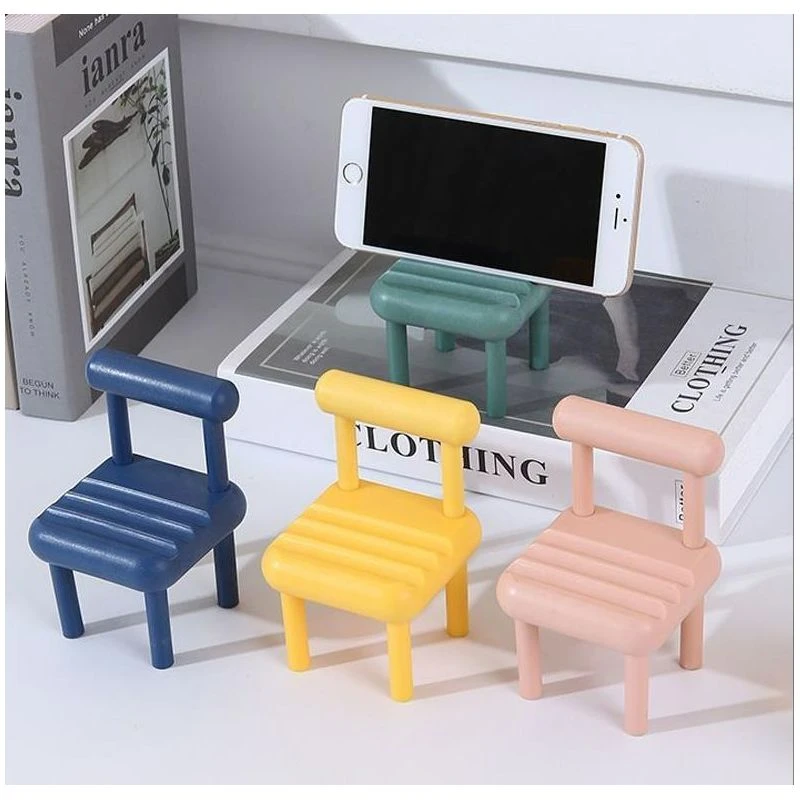 日用套装手机支架桌上懒人创意座玩具摆件看电视椅子追剧神器