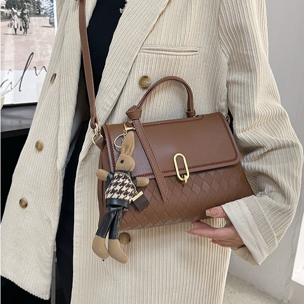 高级质感手工包包女包新材料包DIY自制手提包时尚网红单肩斜挎包