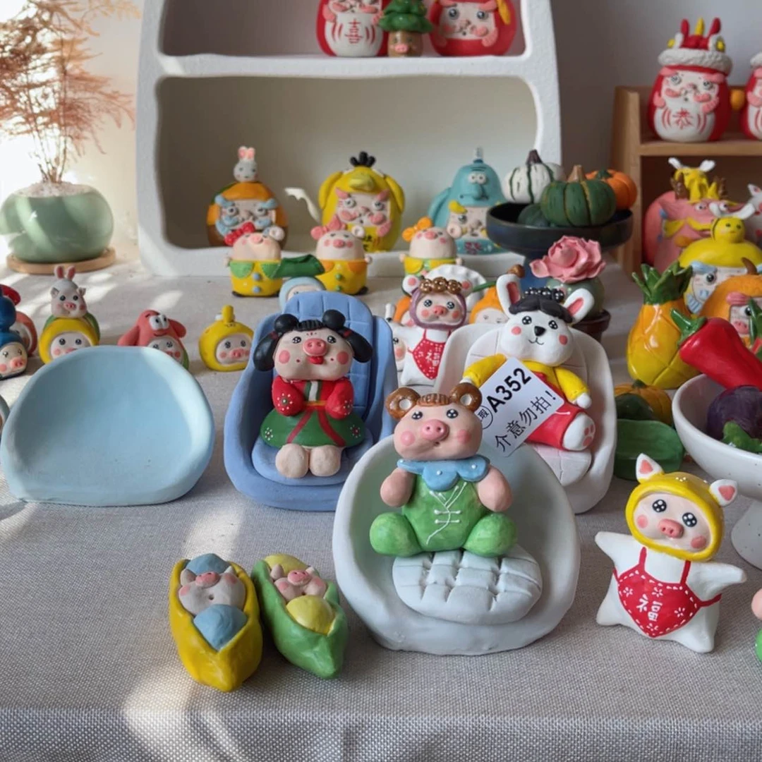 【闪购商品】瓷摆件里*U352